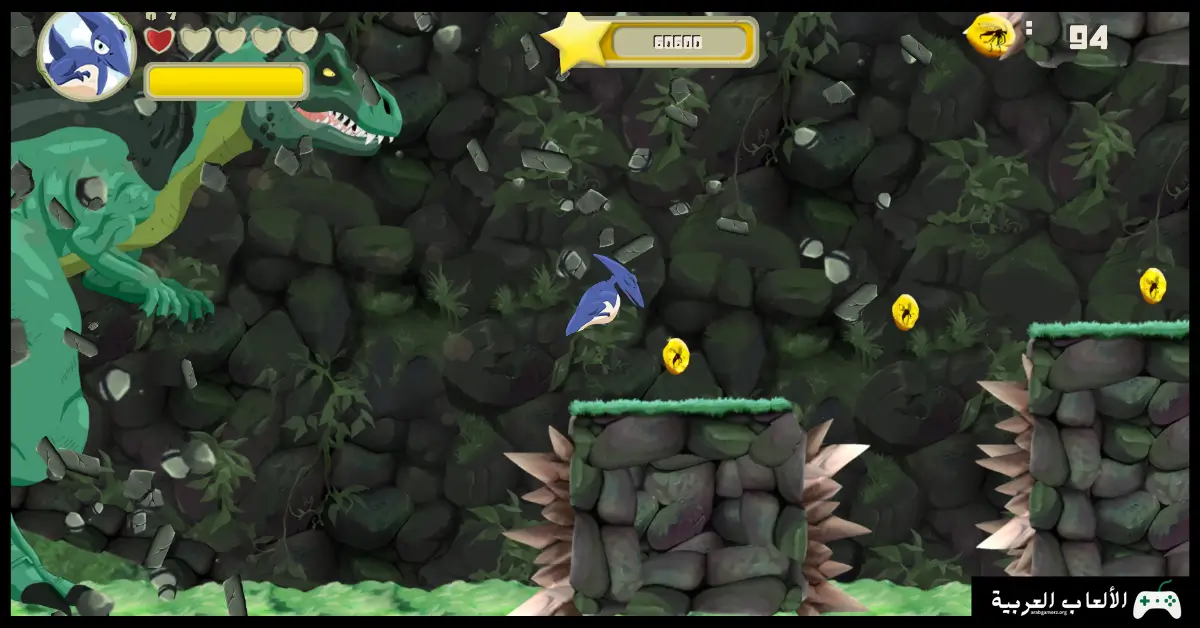 تحميل لعبة Super Saurio Fly