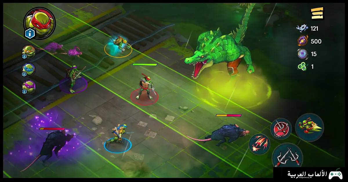 تحميل لعبة TMNT Splintered Fate